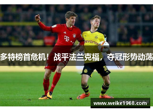 多特榜首危机！战平法兰克福，夺冠形势动荡